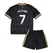 Aston Villa John McGinn #7 Bortaställ Barn 2026-27 Korta ärmar (+ Korta byxor)
